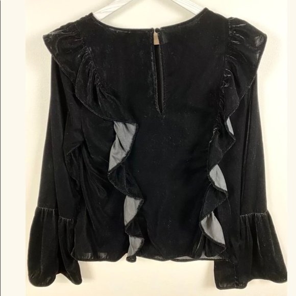 Amaryllis Anthropologie Boho Retro Blouse Top Sz S - Picture 2 of 4